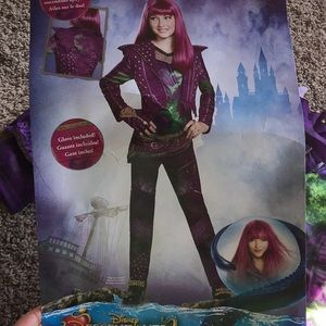 Descendants 2 “Mal” costume with Wig included